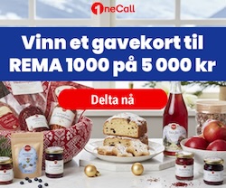 Vinn Elkjøp gavekort på KR 10.000 Vinn et gavekort til REMA 1000 på 5 000 kr
