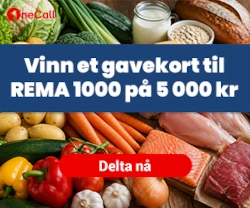 Vinn Elkjøp gavekort på KR 10.000 Vinn et gavekort til REMA 1000 på 5 000 kr